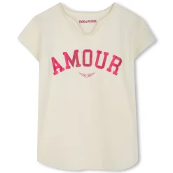 Fashion ZADIG & VOLTAIRE T-shirt à manches courtes MILK