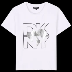 Sale DKNY T-shirt à manches courtes SILVER