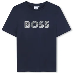 Online BOSS T-shirt à manches courtes BLEU CARGO