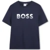 Outlet BOSS T-shirt à manches courtes BLEU CARGO