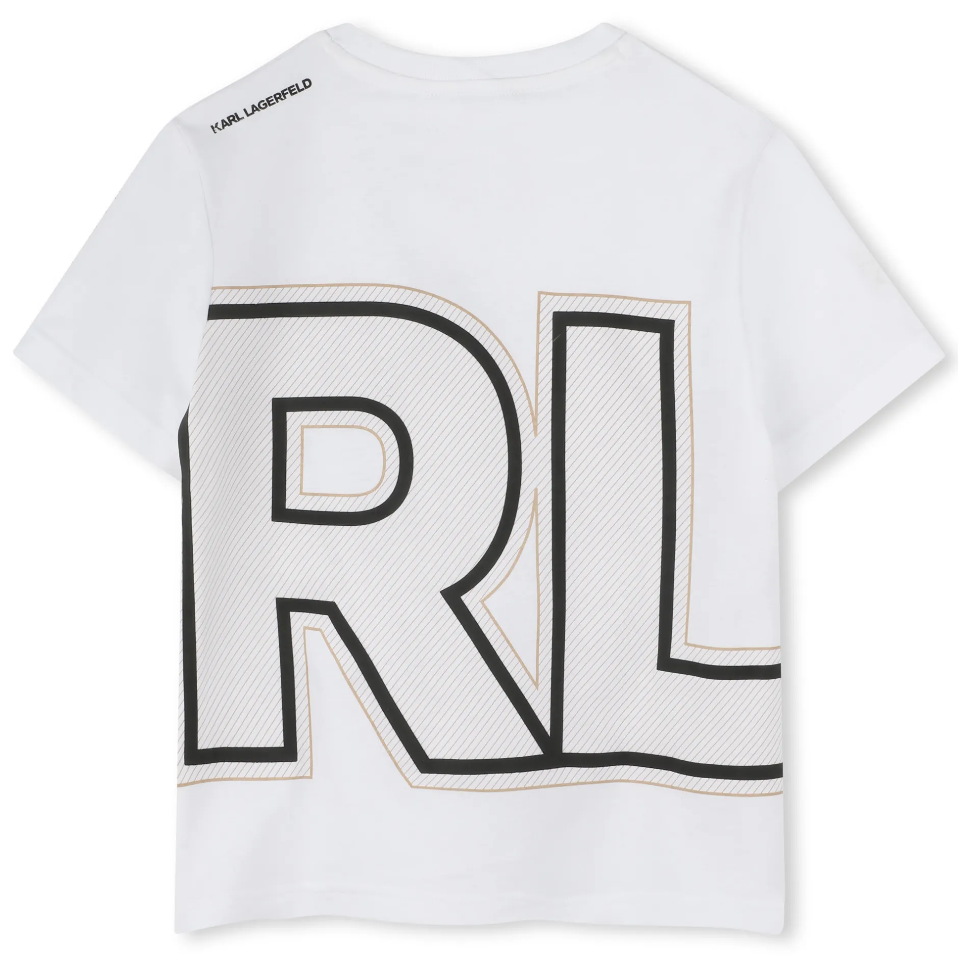 Outlet KARL LAGERFELD KIDS T-shirt à manches courtes BLANC