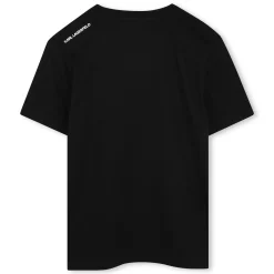 Fashion KARL LAGERFELD KIDS T-shirt à manches courtes BLACK