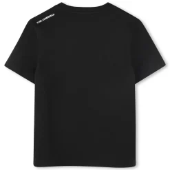 Hot KARL LAGERFELD KIDS T-shirt à manches courtes BLACK