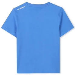 Sale KARL LAGERFELD KIDS T-shirt à manches courtes SURF BLUE