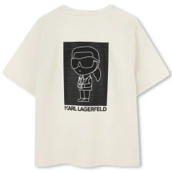 Clearance KARL LAGERFELD KIDS T-shirt à manches courtes MILK