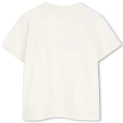 Outlet KENZO KIDS T-shirt à manches courtes ECRU ROSE