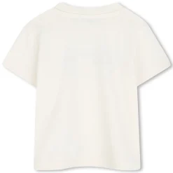 Online KENZO KIDS T-shirt à manches courtes ECRU MARINE