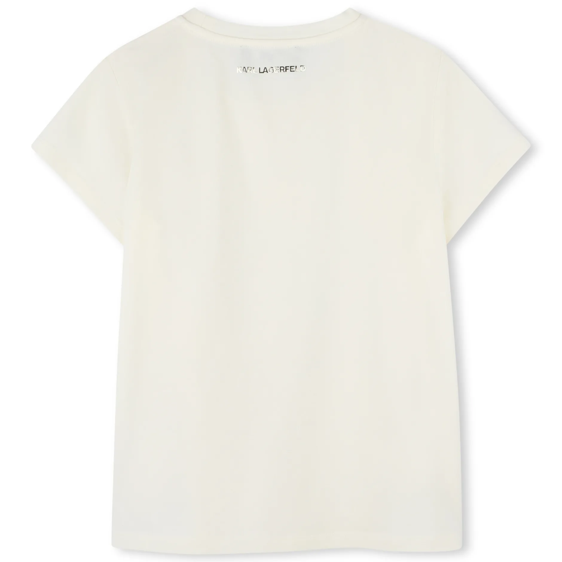 Fashion KARL LAGERFELD KIDS T-shirt à manches courtes CHALK