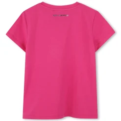 Fashion KARL LAGERFELD KIDS T-shirt à manches courtes ROSE TAGADA