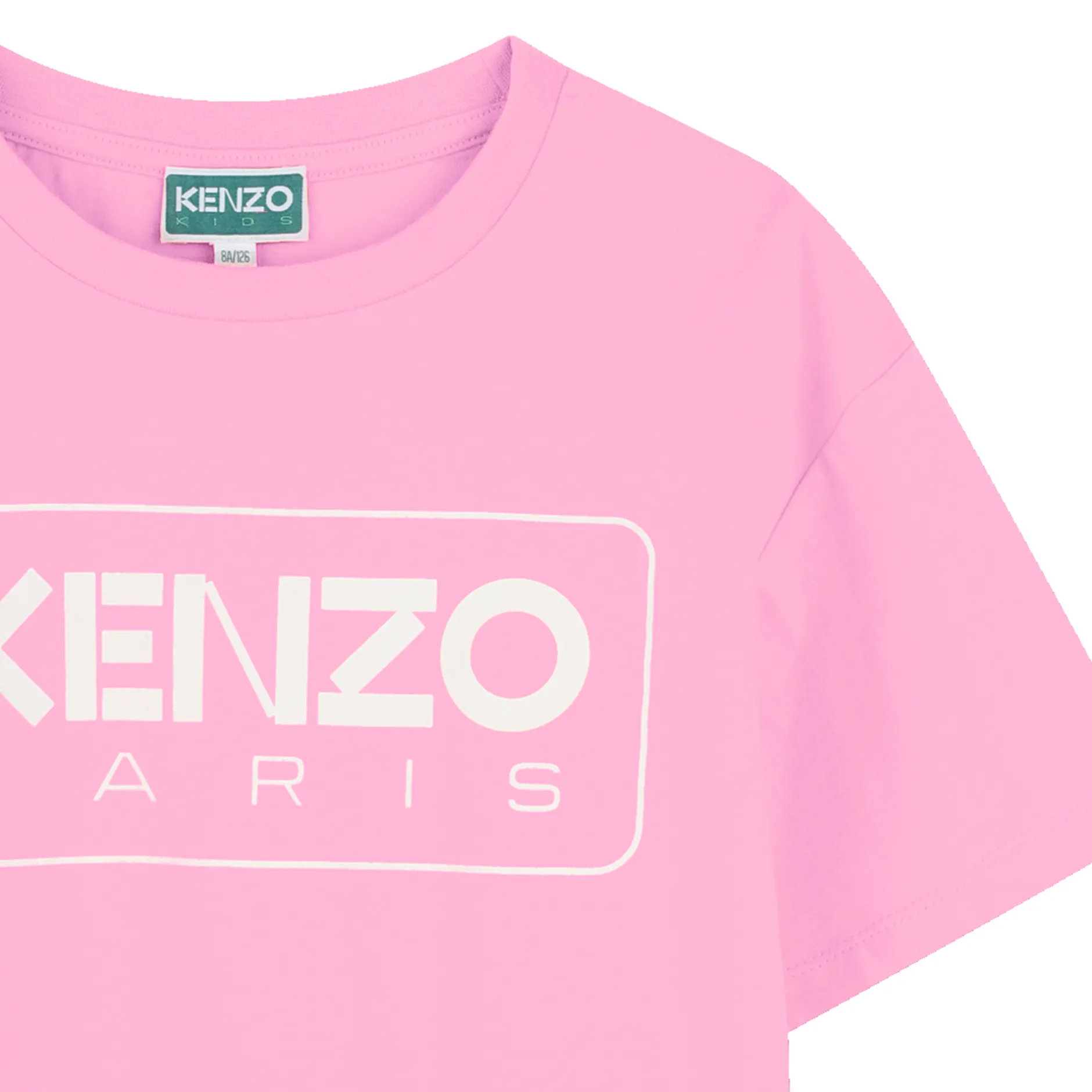 Sale KENZO KIDS T-shirt à manches courtes ROSE FRIANDISE