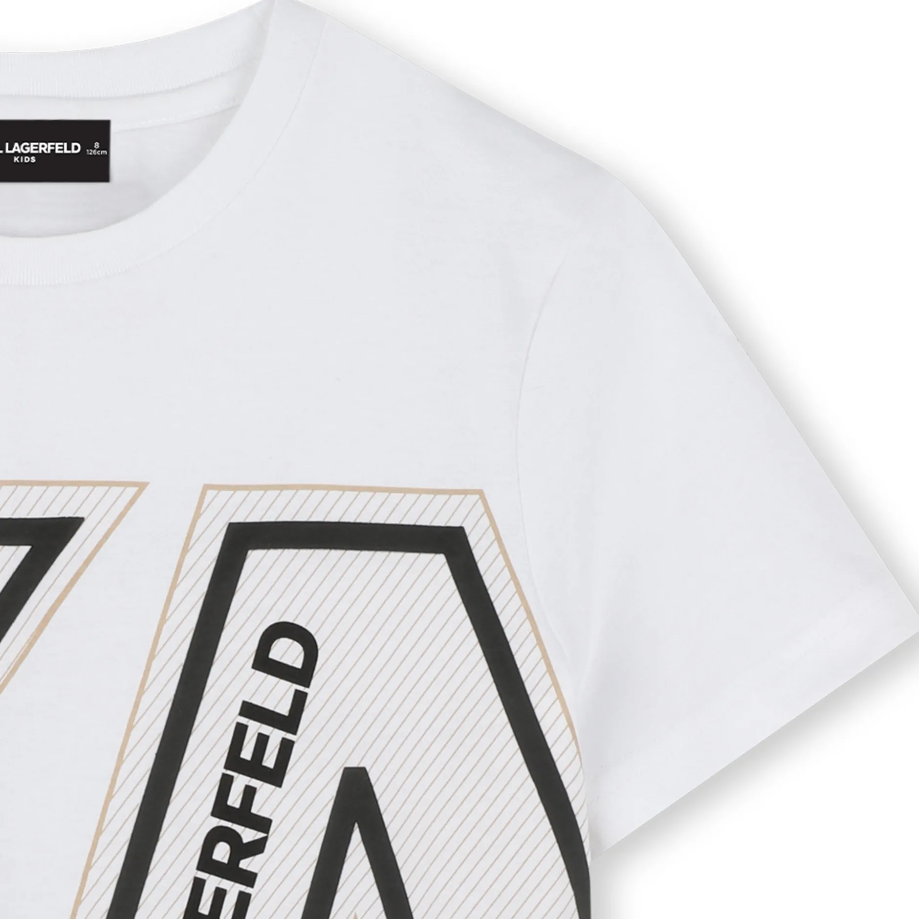 Outlet KARL LAGERFELD KIDS T-shirt à manches courtes BLANC
