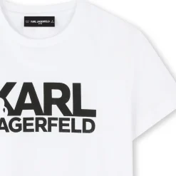 Online KARL LAGERFELD KIDS T-shirt à manches courtes BLANC