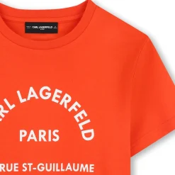 Outlet KARL LAGERFELD KIDS T-shirt à manches courtes PAPAYE