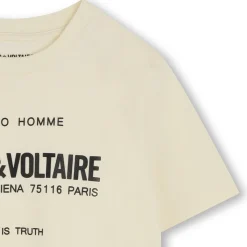 Online ZADIG & VOLTAIRE T-shirt à manches courtes MILK