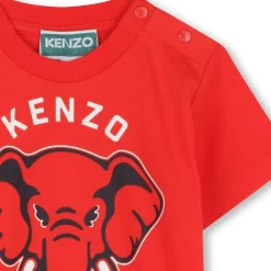 Outlet KENZO KIDS T-shirt à manches courtes ROUGE VIF