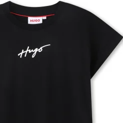 Hot HUGO T-shirt à manches courtes BLACK