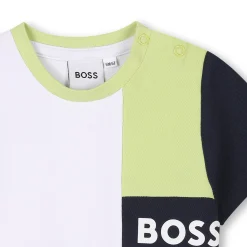 Clearance BOSS T-shirt à manches courtes BLANC