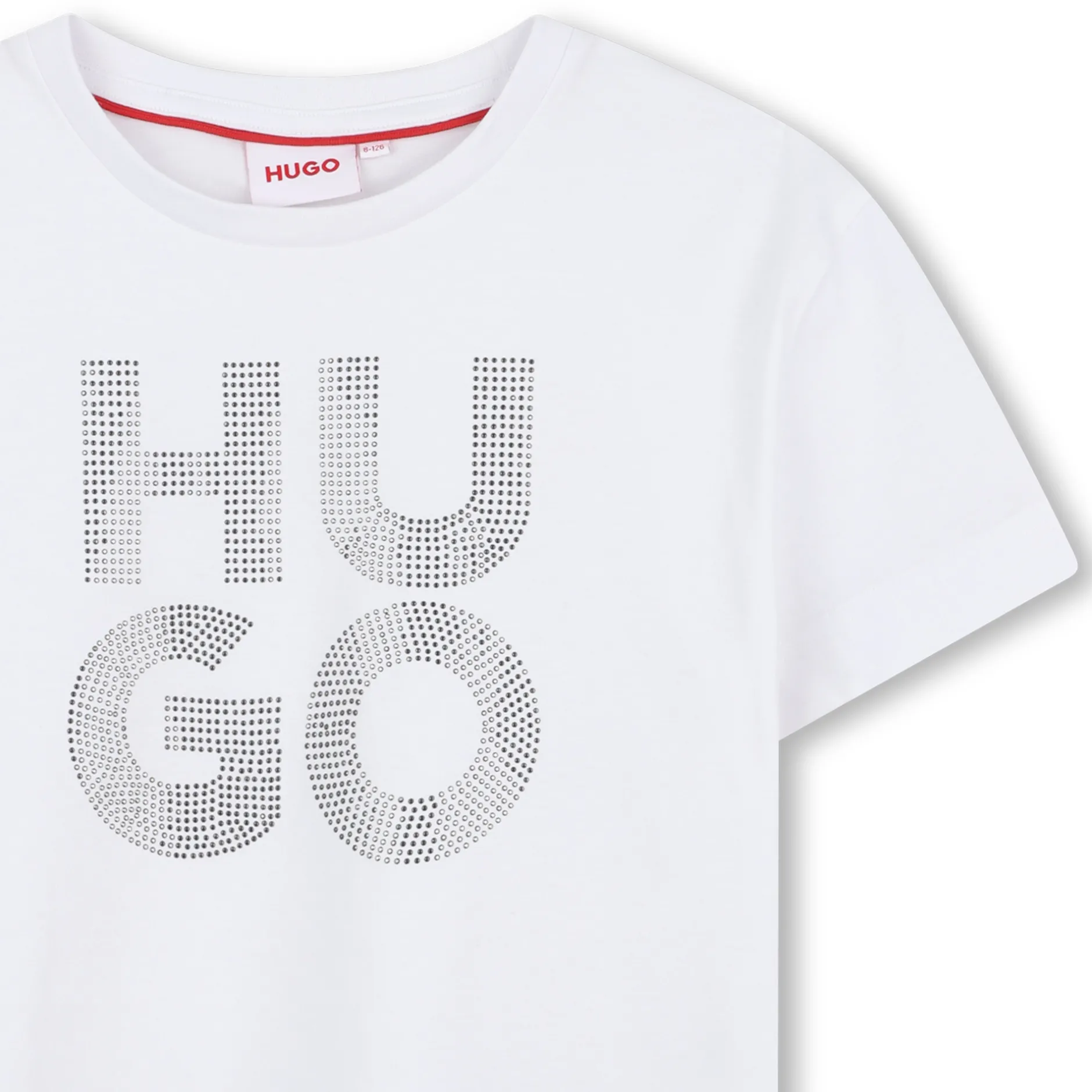 Sale HUGO T-shirt à manches courtes BLANC