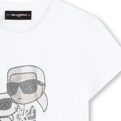 New KARL LAGERFELD KIDS T-shirt à manches courtes BLANC