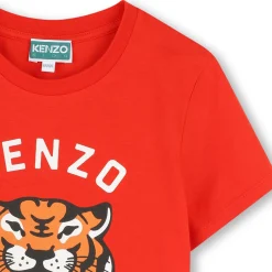 Sale KENZO KIDS T-shirt à manches courtes ROUGE VIF