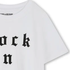 Outlet ZADIG & VOLTAIRE T-shirt à manches courtes BLANC