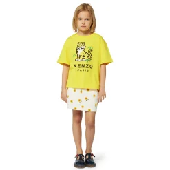 Discount KENZO KIDS T-shirt à manches courtes JAUNE TAXI
