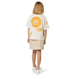 Outlet KENZO KIDS T-shirt à manches courtes OFFWHITE