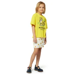 Discount KENZO KIDS T-shirt à manches courtes JAUNE TAXI