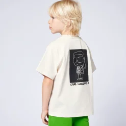 Clearance KARL LAGERFELD KIDS T-shirt à manches courtes MILK