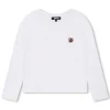 Outlet DKNY T-shirt à manches longues BLANC
