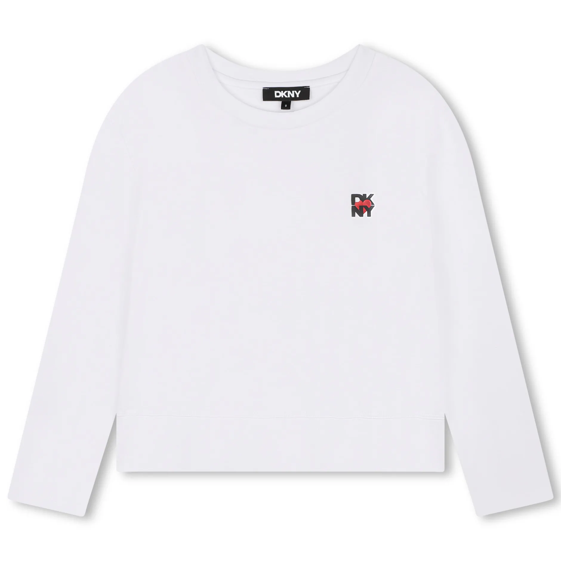 Outlet DKNY T-shirt à manches longues BLANC