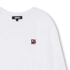 Outlet DKNY T-shirt à manches longues BLANC
