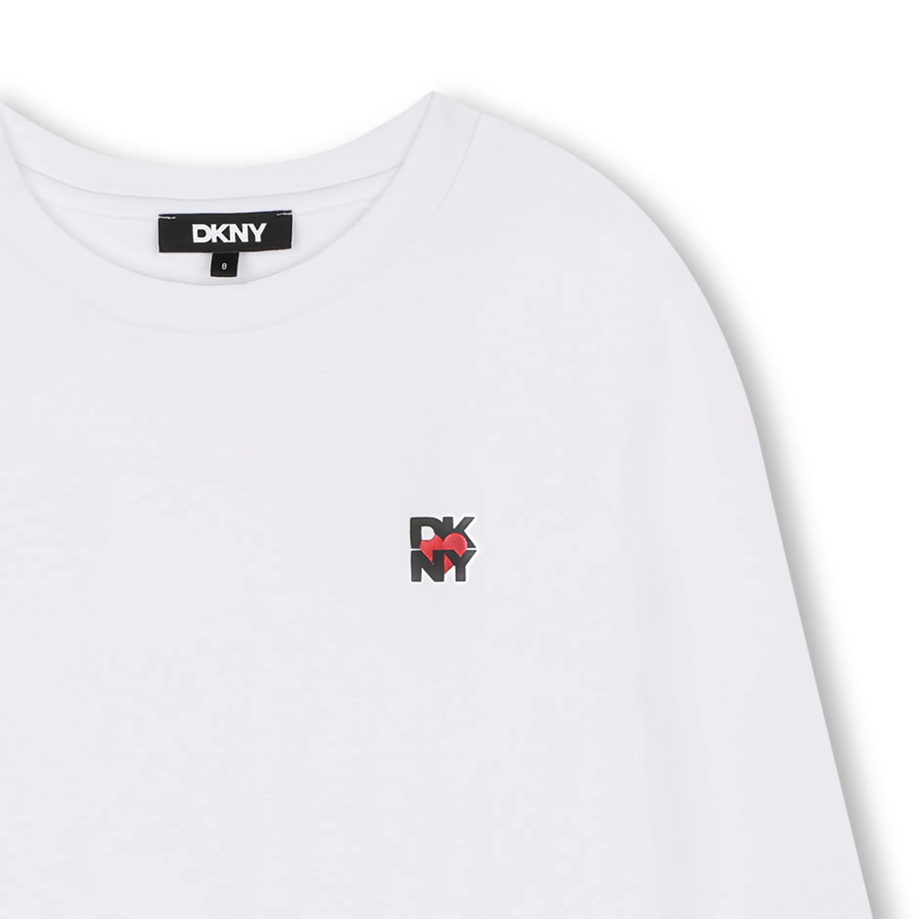 Outlet DKNY T-shirt à manches longues BLANC