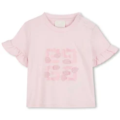 Online GIVENCHY T-shirt à manches volantées MARSHMALLOW