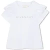 Online GIVENCHY T-shirt à manches volantées BLANC
