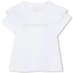 Online GIVENCHY T-shirt à manches volantées BLANC