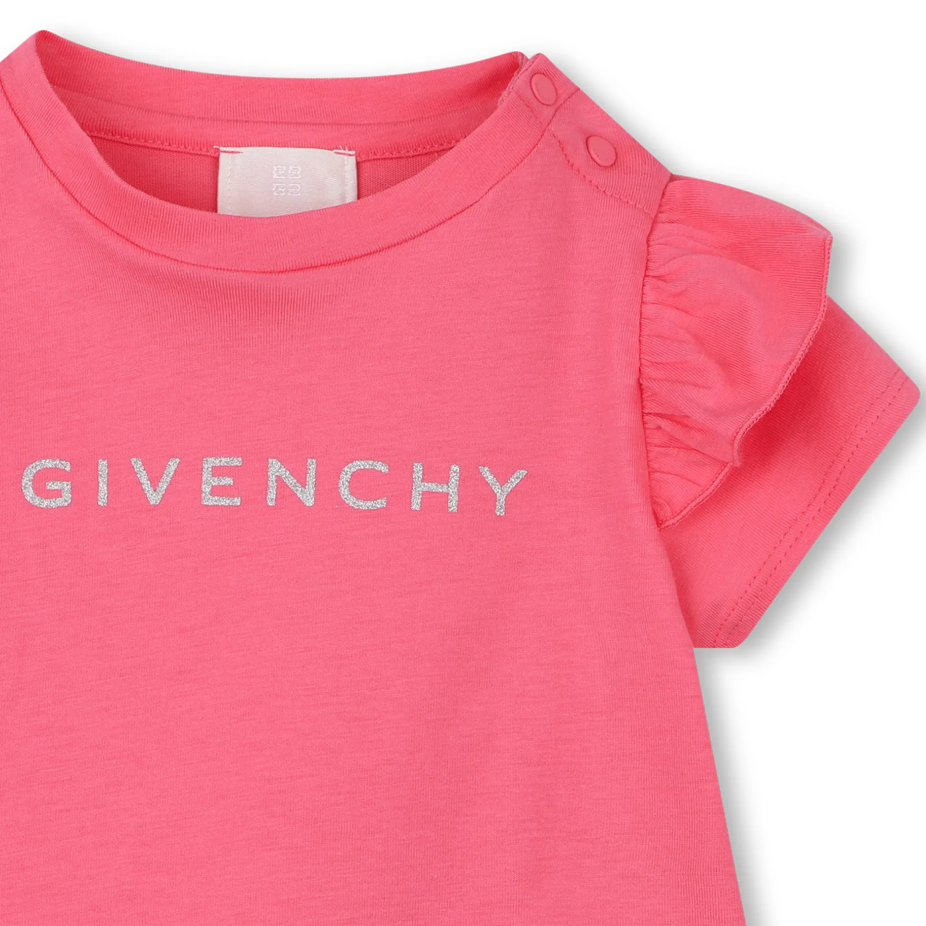 Best GIVENCHY T-shirt à manches volantées ROSE SORBET