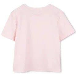 Fashion GIVENCHY T-shirt à noeud en satin MARSHMALLOW