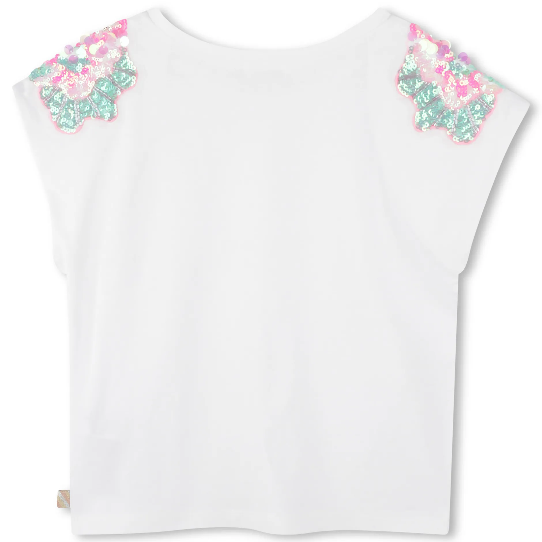 Outlet BILLIEBLUSH T-shirt à épaules ornées de sequins BLANC