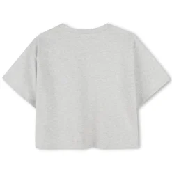 Discount DKNY T-shirt ample GRIS CLAIR CHINE