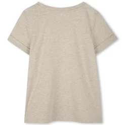 Online CHLOE T-shirt avec ananas brodé BEIGE FONCE CHINE