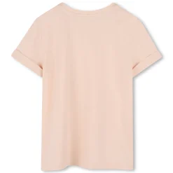 Best CHLOE T-shirt avec broderie logo PETAL PINK