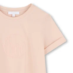 Best CHLOE T-shirt avec broderie logo PETAL PINK
