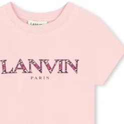 Outlet LANVIN T-shirt avec illustration sigle EAU DE ROSE