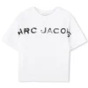 Sale MARC JACOBS T-shirt avec illustrations BLANC