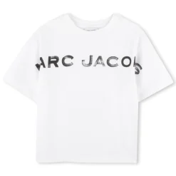 Sale MARC JACOBS T-shirt avec illustrations BLANC