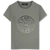 New KARL LAGERFELD KIDS T-shirt avec illustrations VERT MEKONG