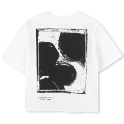 Sale MARC JACOBS T-shirt avec illustrations BLANC