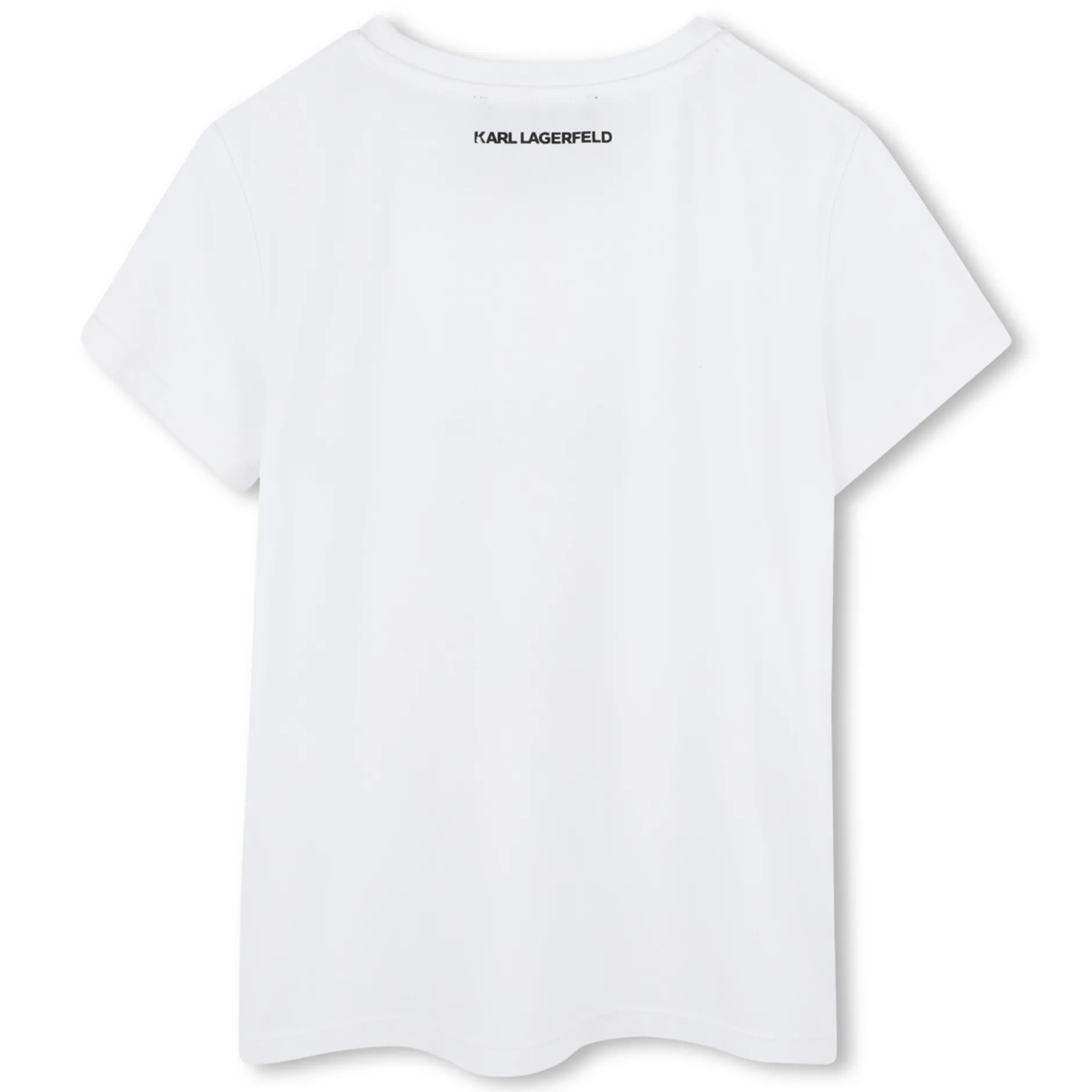 Outlet KARL LAGERFELD KIDS T-shirt avec imprimé BLANC