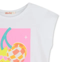 Fashion BILLIEBLUSH T-shirt avec imprimé BLANC